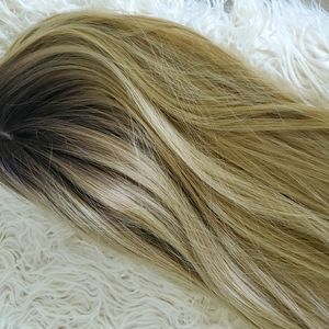 Hair topper (dark blond)